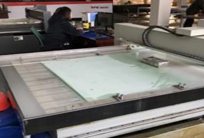 Epoxy insulation sheet cutting