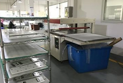 Packaging area
